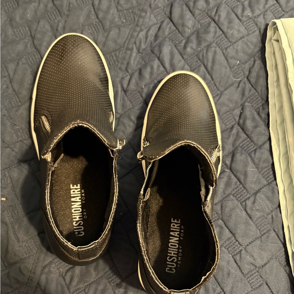 Women’s black ankle boots